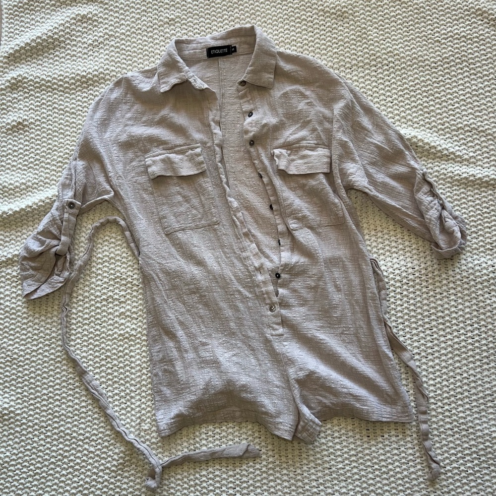 Etiquette Boutique Long Sleeve Romper
